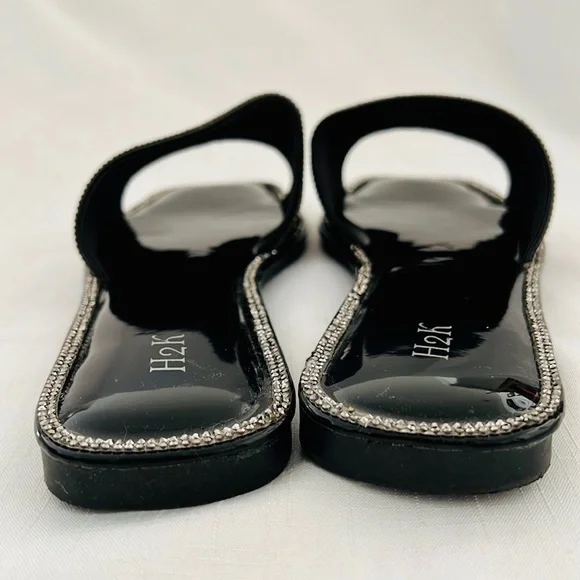 Sandals~Marcasite~ Like / Slip~On / NWB - Picture 5 of 8